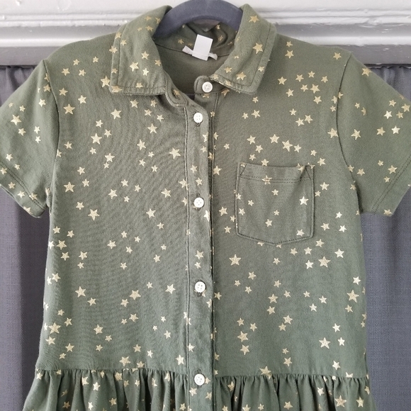 Crewcuts | Gold Star Printed Dress - Picture 2 of 8